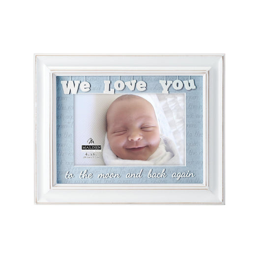 We Love You Baby Picture Frame by Malden