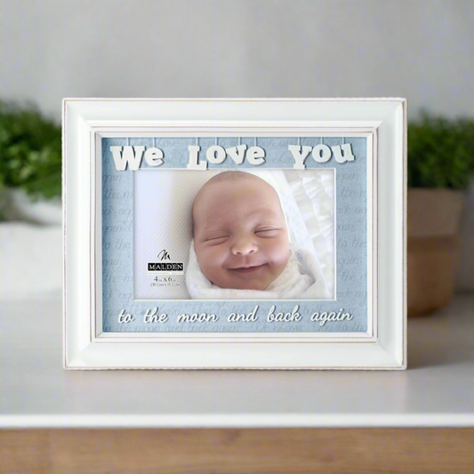 We Love You Baby Picture Frame by Malden