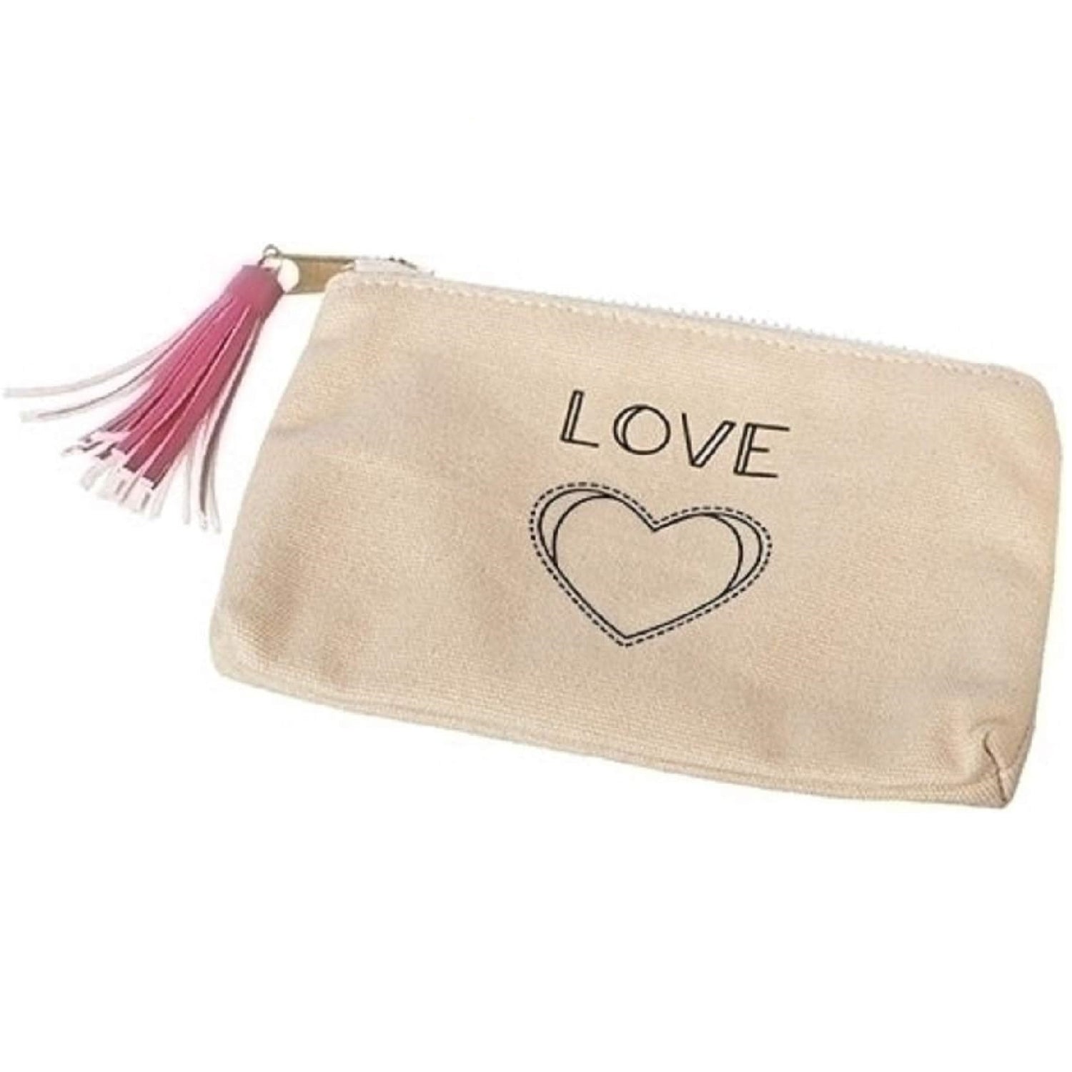 Giftables Love and Heart Canvas Bag 4-inch Height by Roman