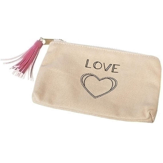 Giftables Love and Heart Canvas Bag 4-inch Height by Roman