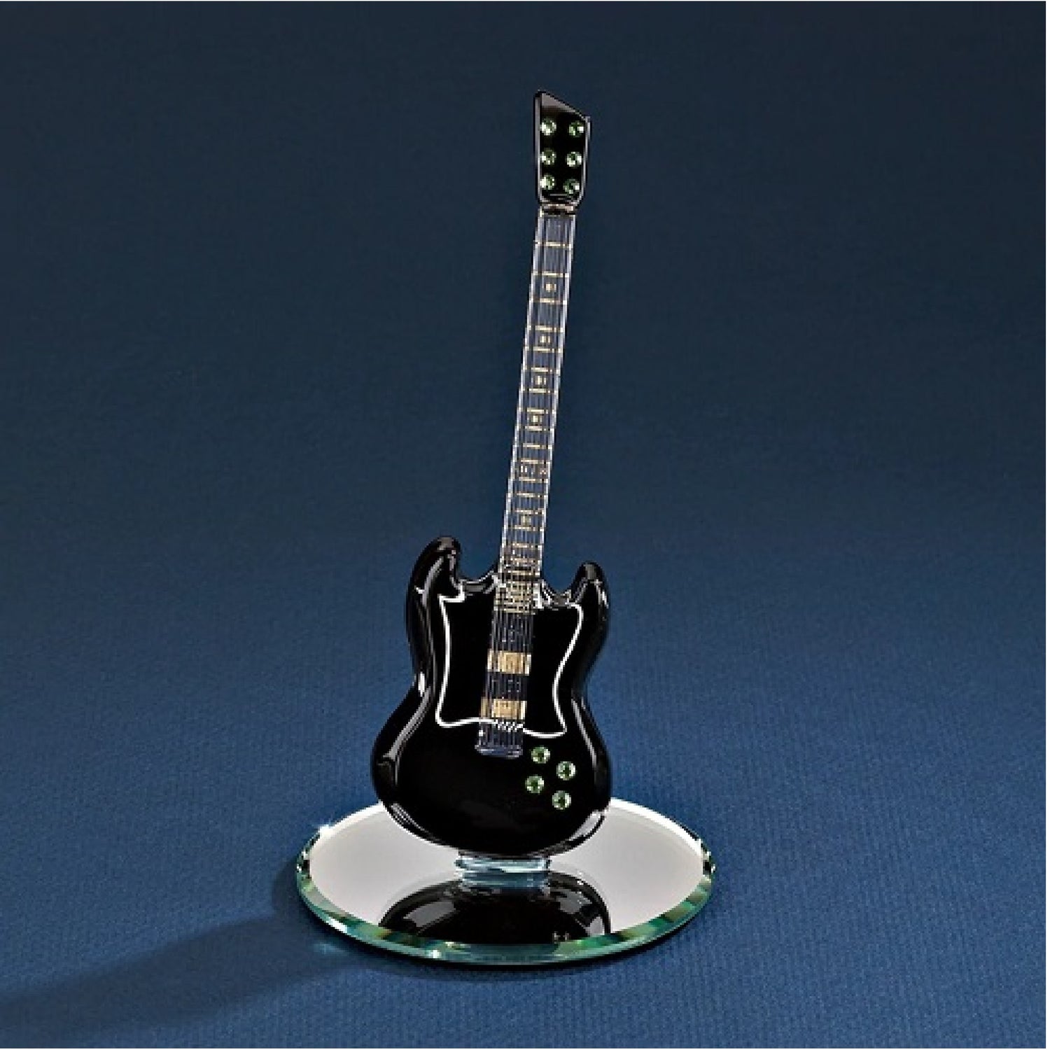 Glass Baron Black Custom Electric Guitar Figure