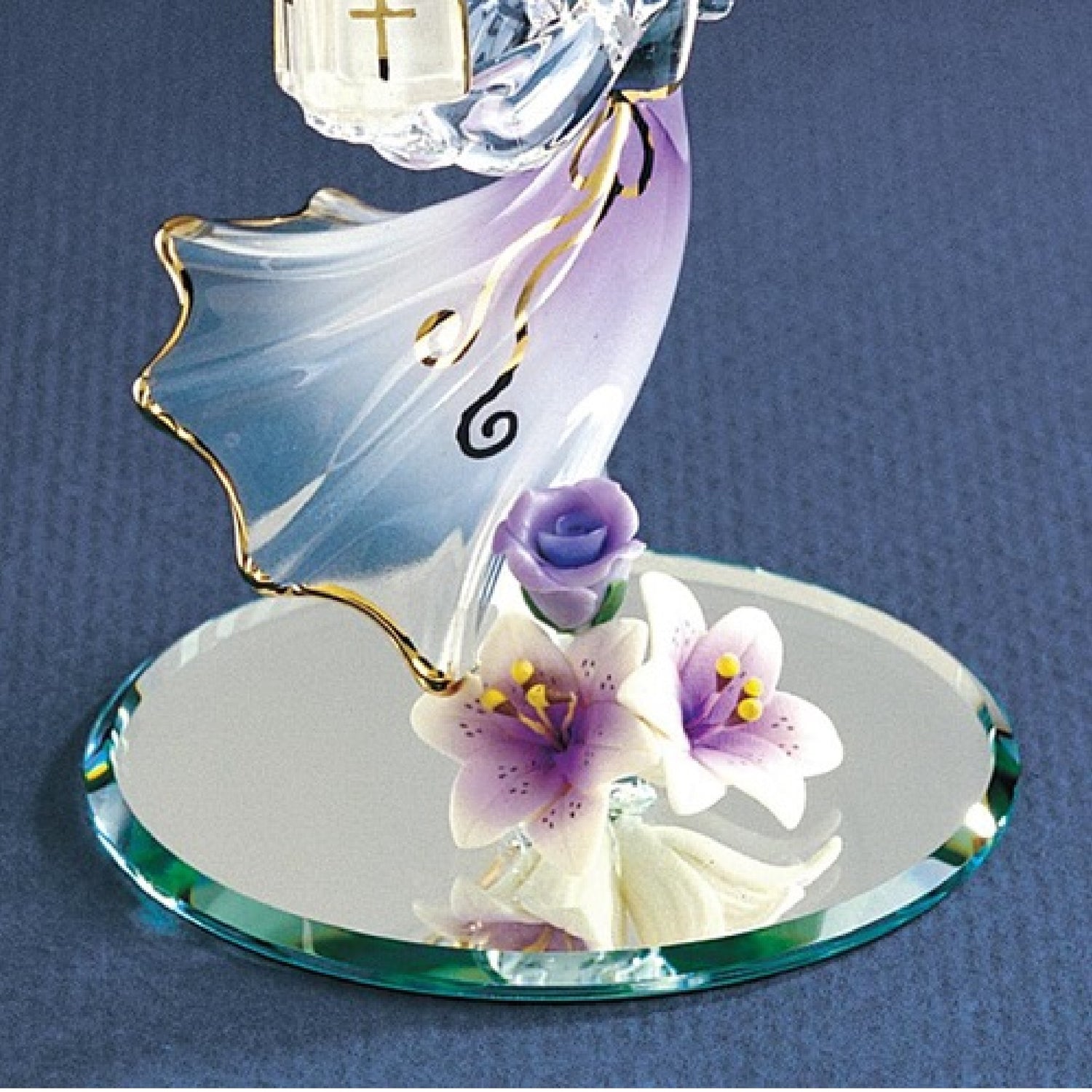 Glass Baron Angel With Bible (Heavenly Angel) Figurine