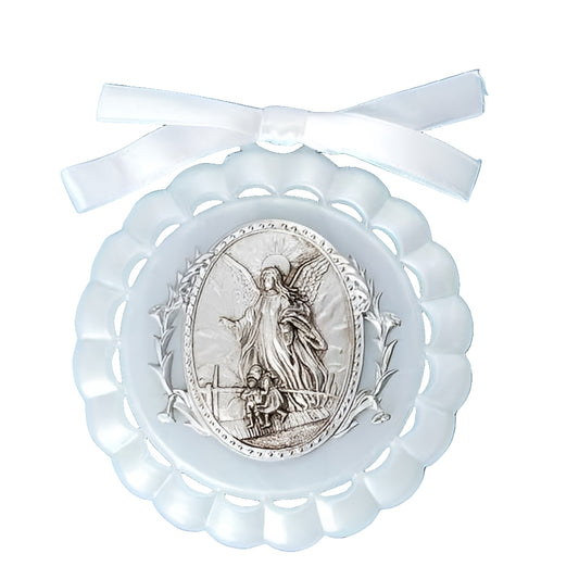 Roman Inc White Cradle Medal (Guardian Angel)