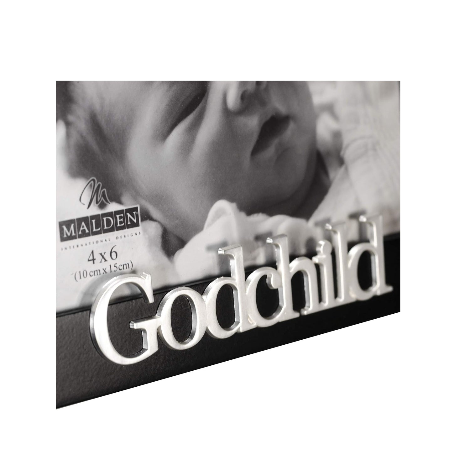 Godchild Ebony-Black Photo Frame By Malden