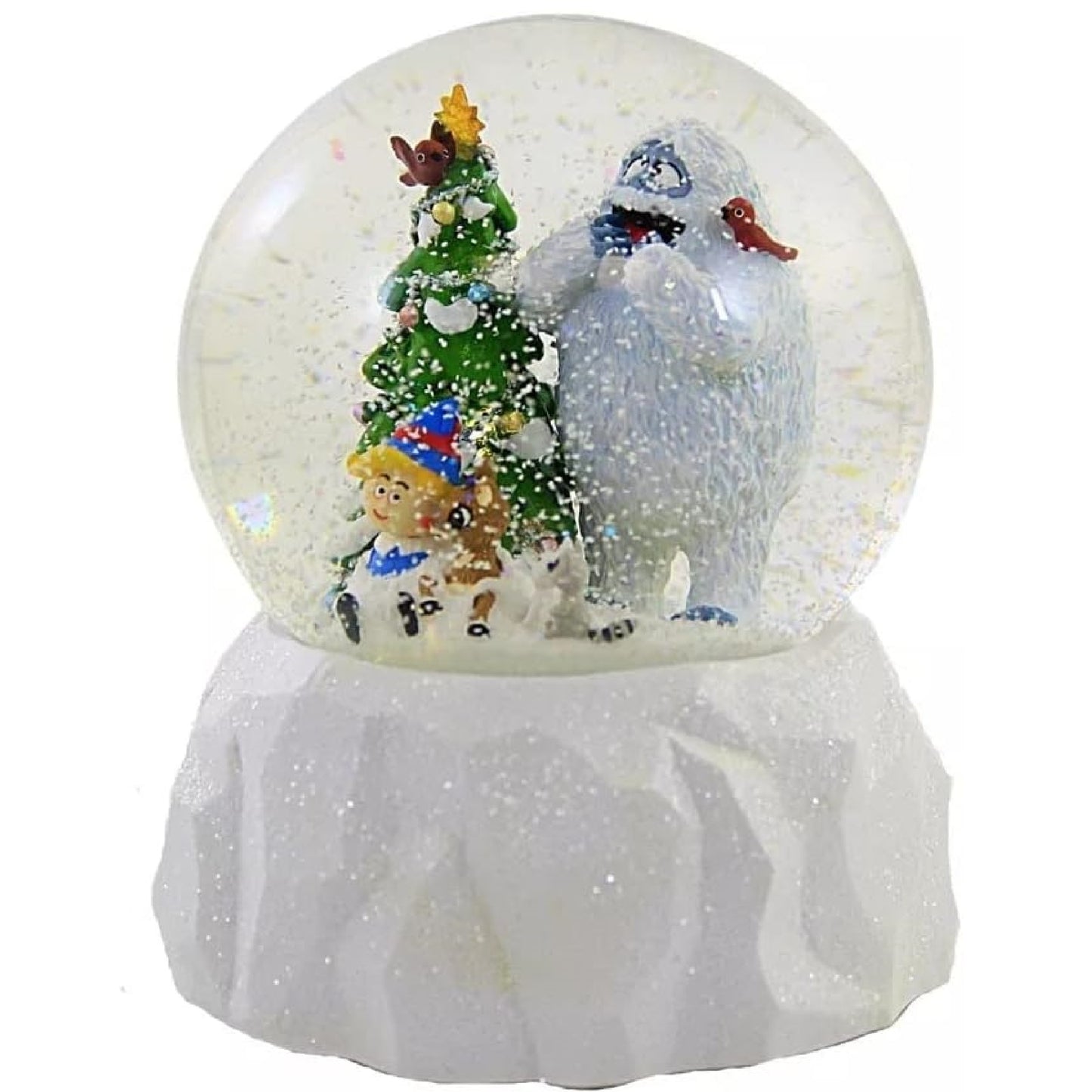 Roman 5.75" Musical LED Rudolph & Friends Dome