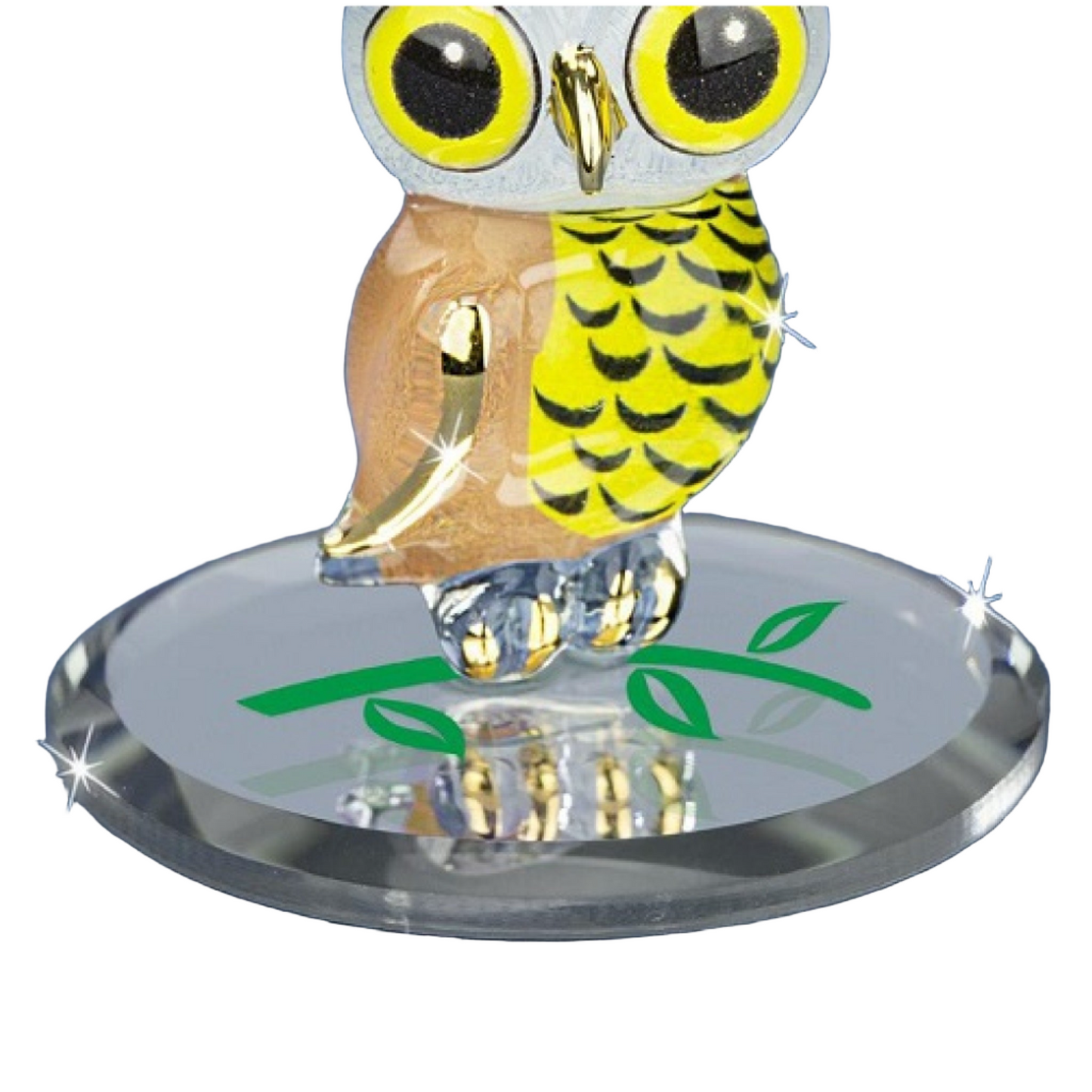 Glass Baron Big Barnyard Owl Figure