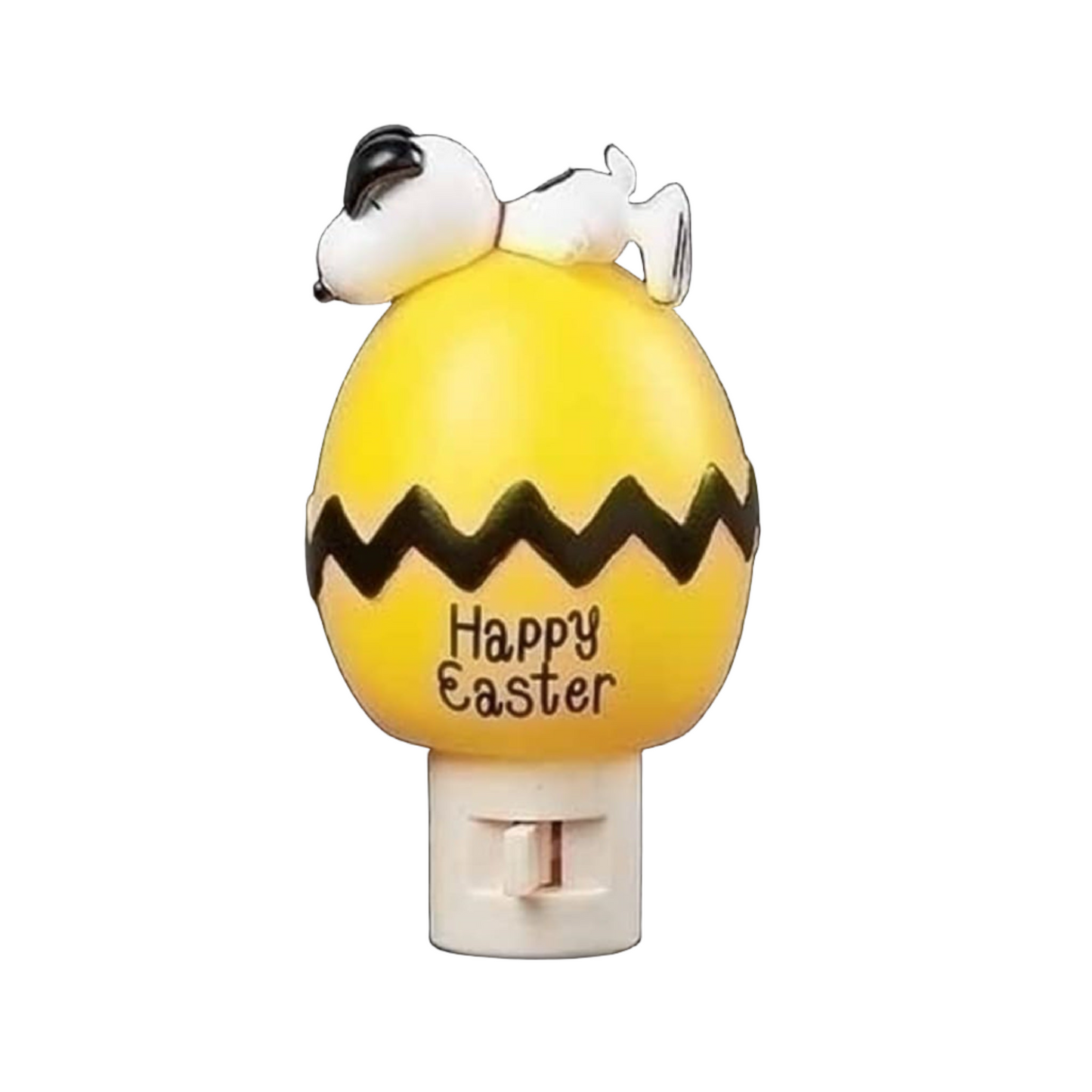 Roman 3.5" H Snoopy Easter Egg Night