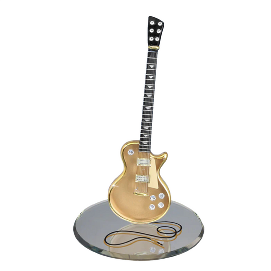 Classic Gold Top Guitar by Glass Baron Figure