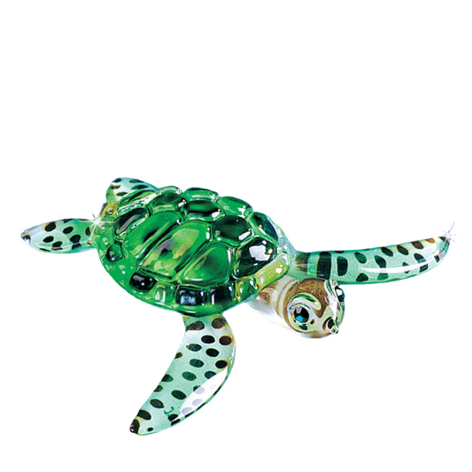 Glass Baron Sea Turtle Small Figure