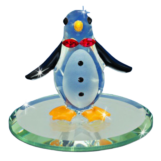 Glass Baron Mr Penguin Figurine