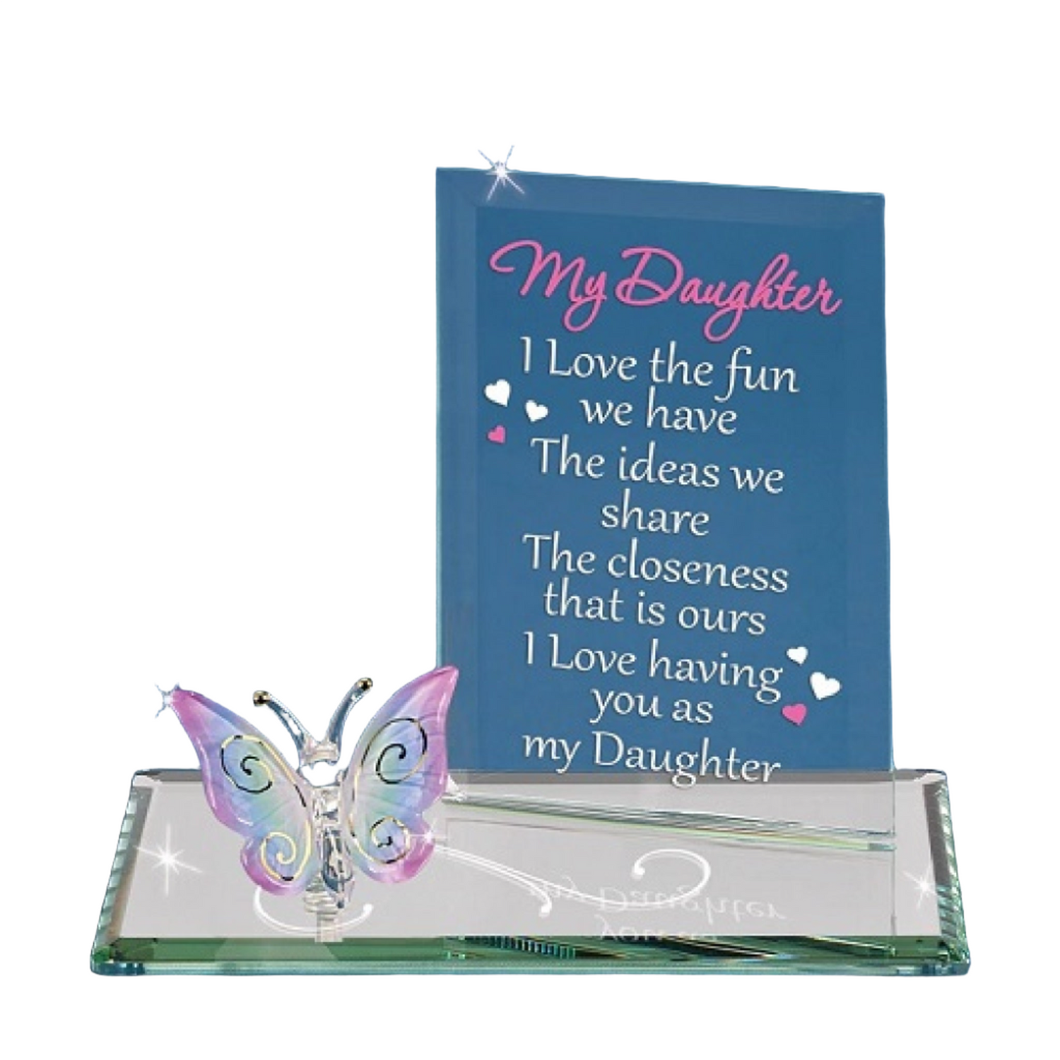 Glass Baron "My Daughter" Plaque