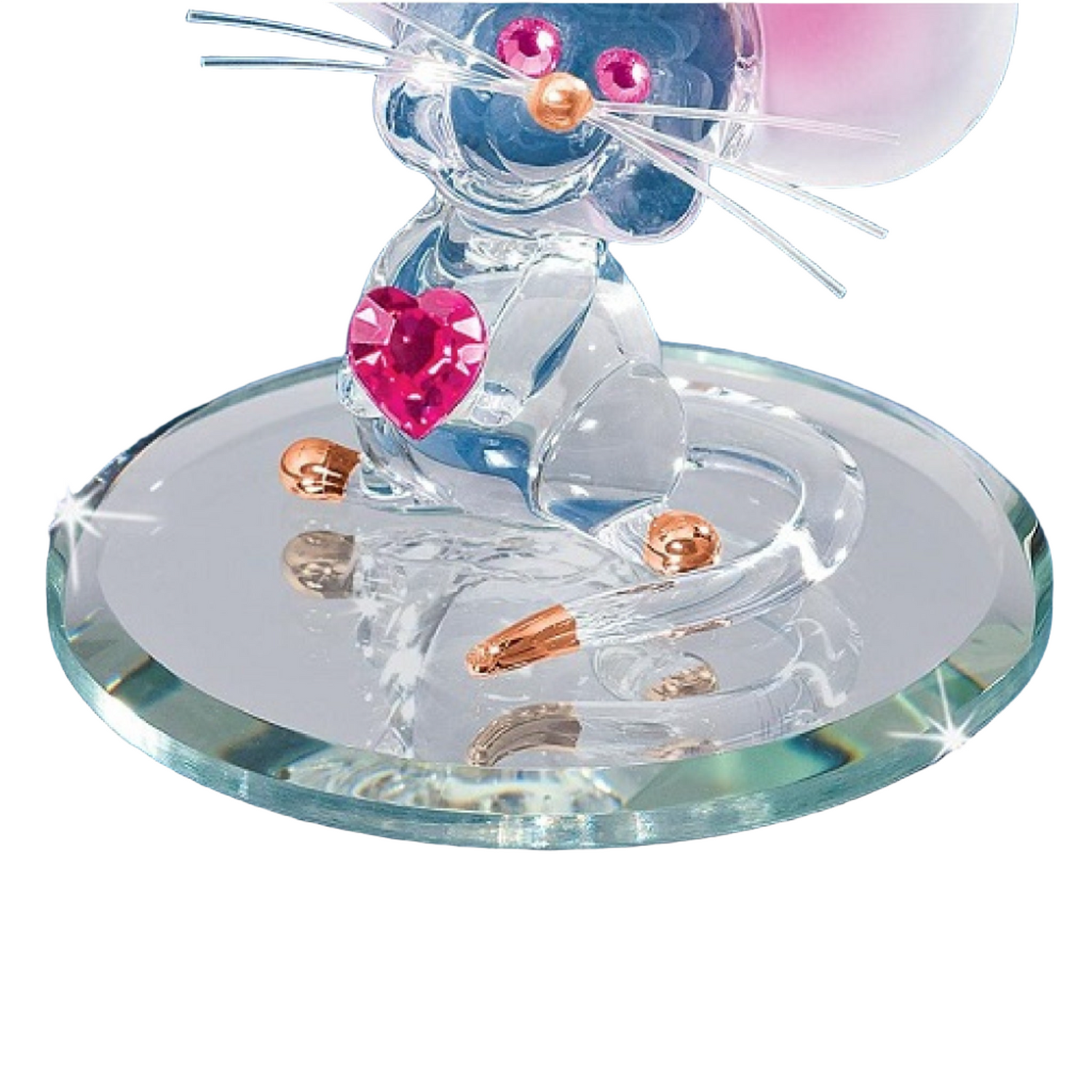 Glass Baron Too Cute Mouse Figurine