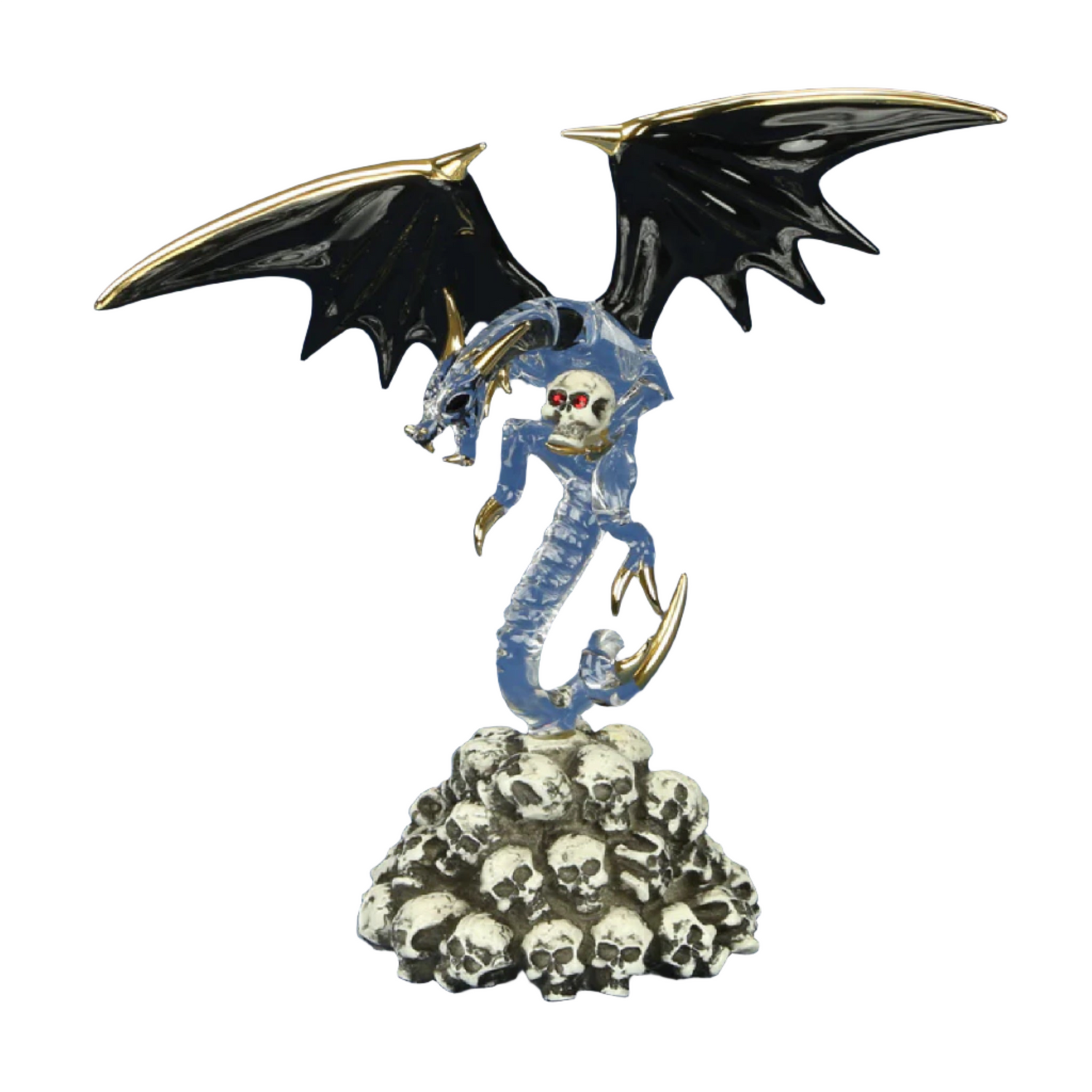 Glass Baron Skull Crusher Dragon Figurine