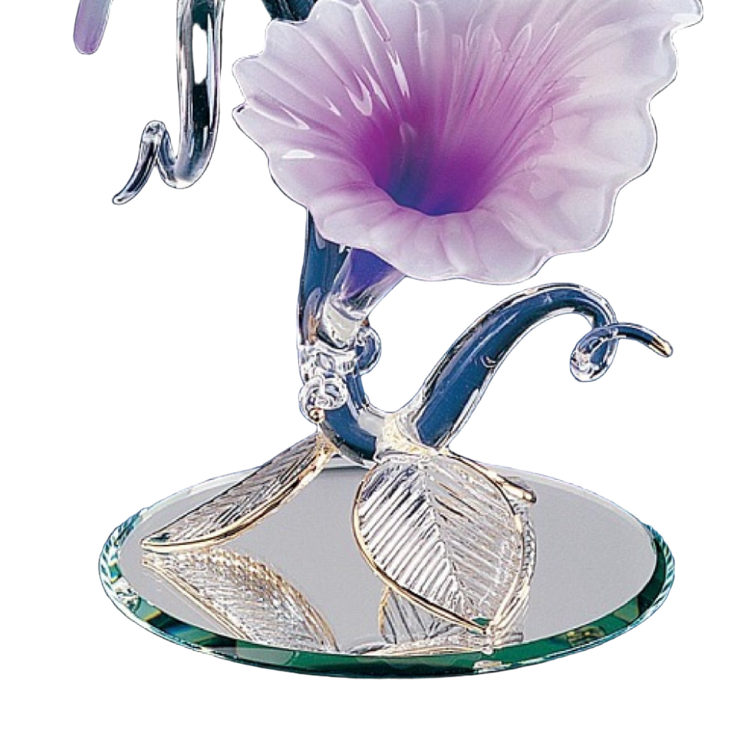 Glass Baron Beautiful Hummingbird Figure