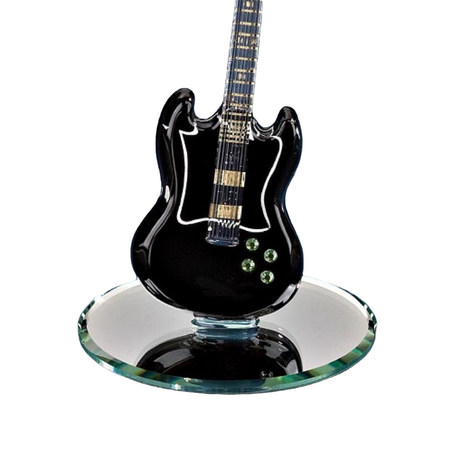 Glass Baron Black Custom Electric Guitar Figure
