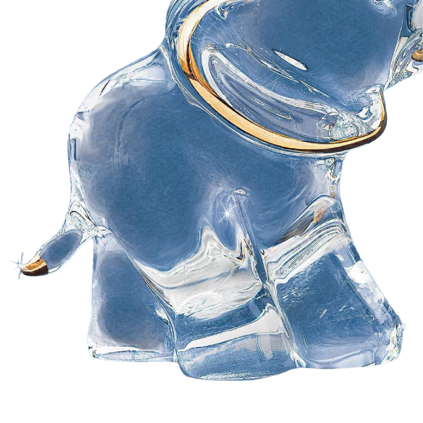 Glass Baron Elephant Figure