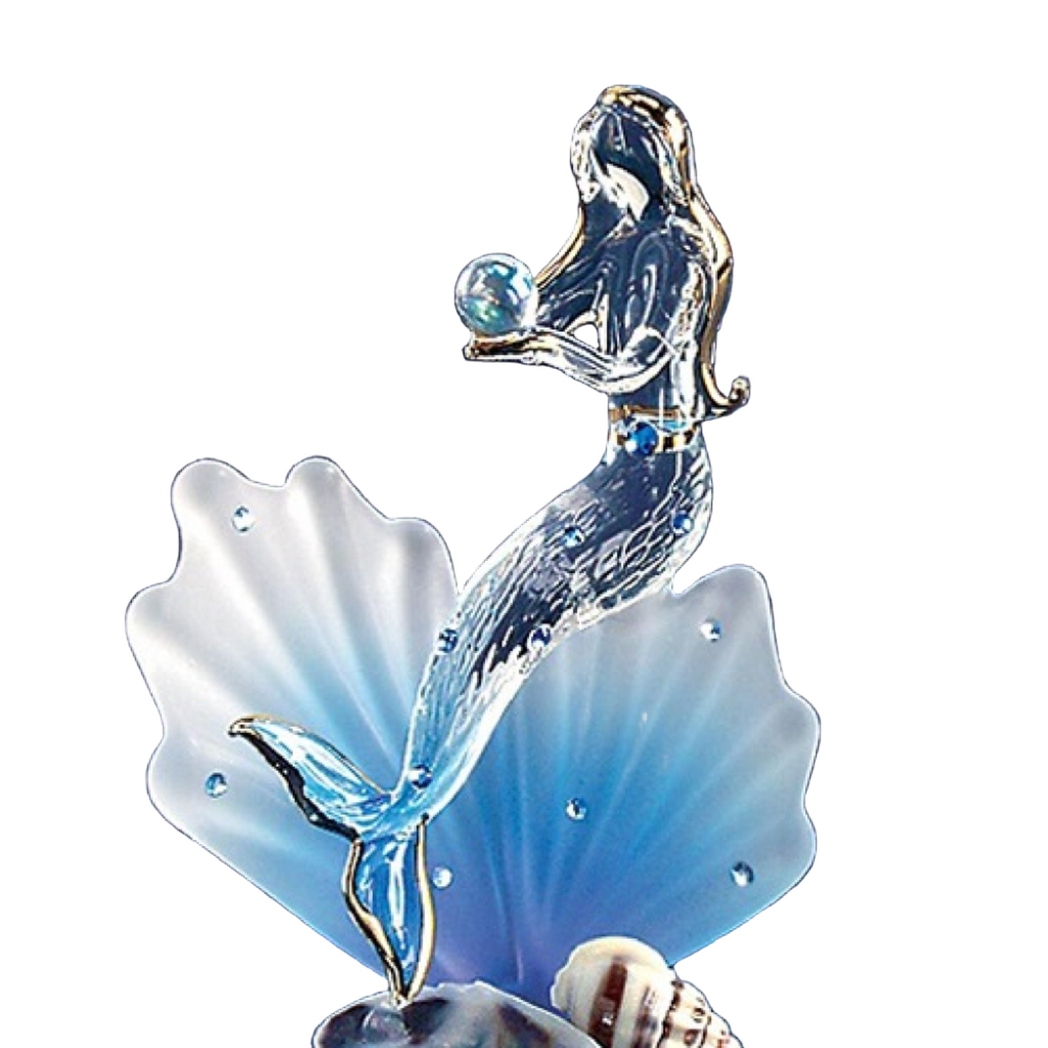Glass Baron Mermaid Blue Coral