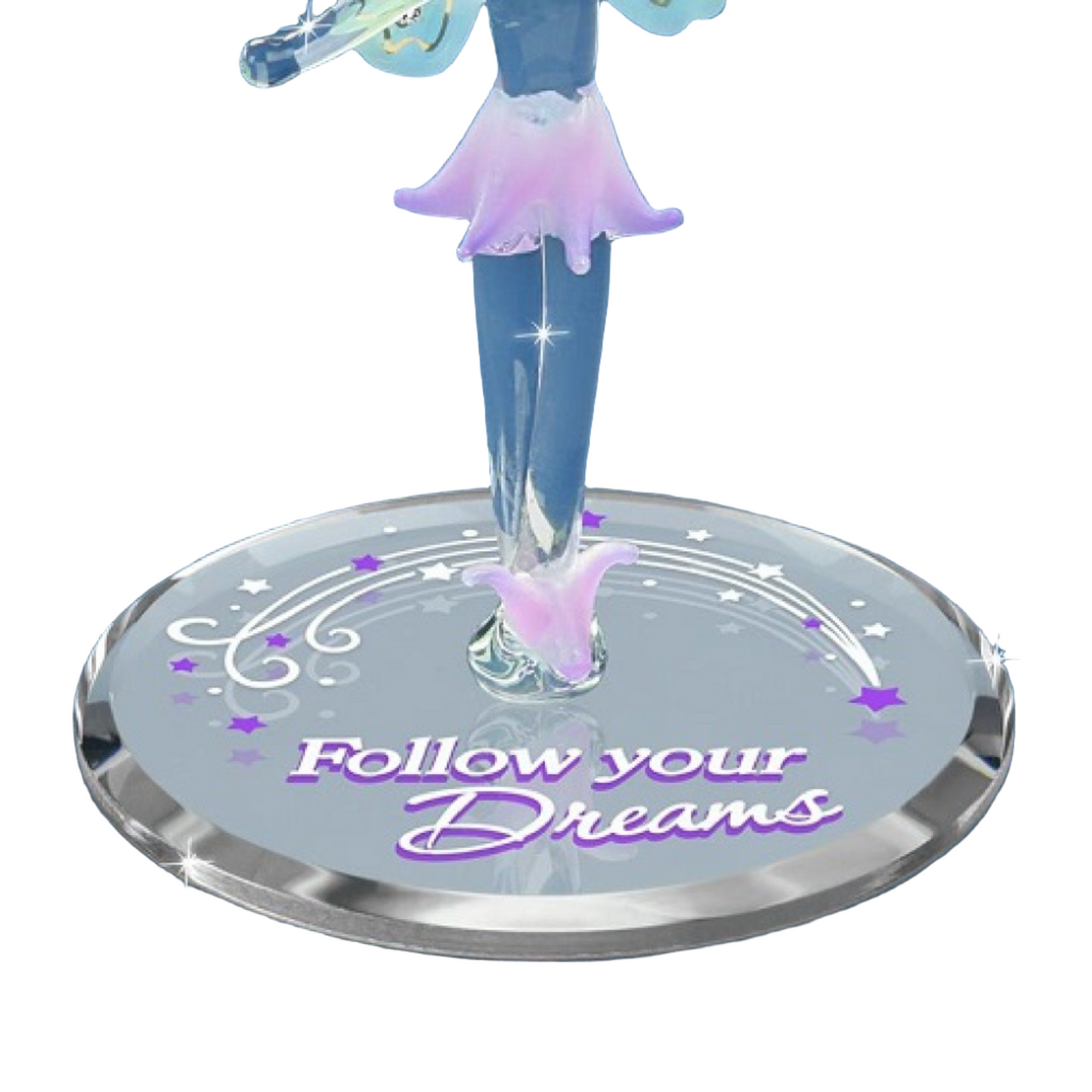Glass Baron Fairy "Follow Your Dreams" Figurine