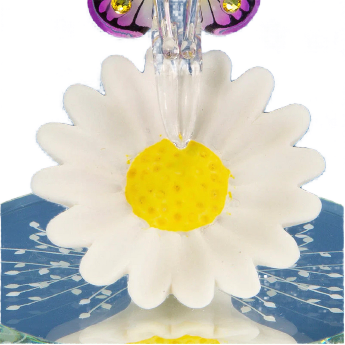 Glass Baron Daisy with Sunburst Fairy