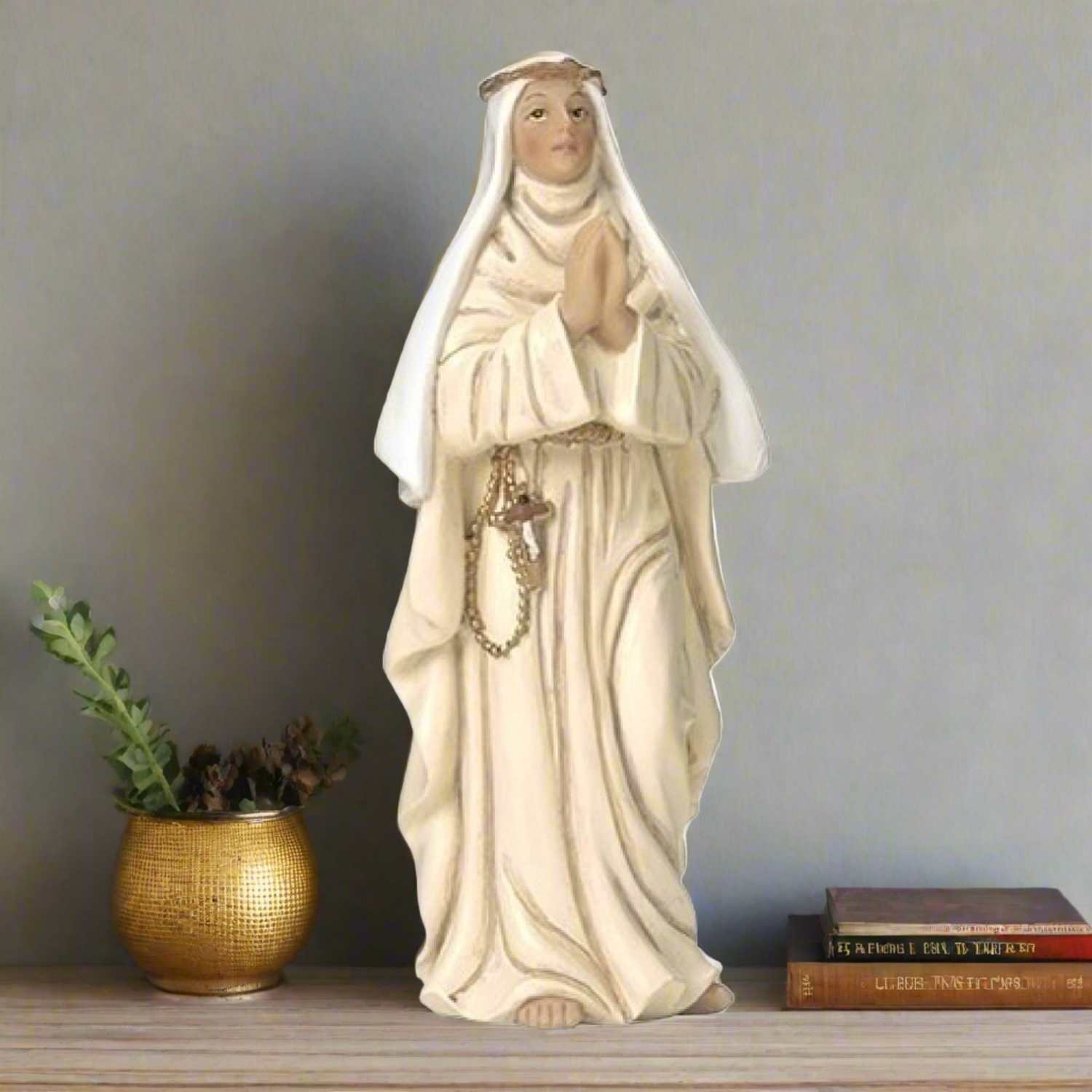 Roman St Catherine Of Siena Figure