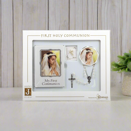 Deluxe First Communion Book and Accessory Set - Girl