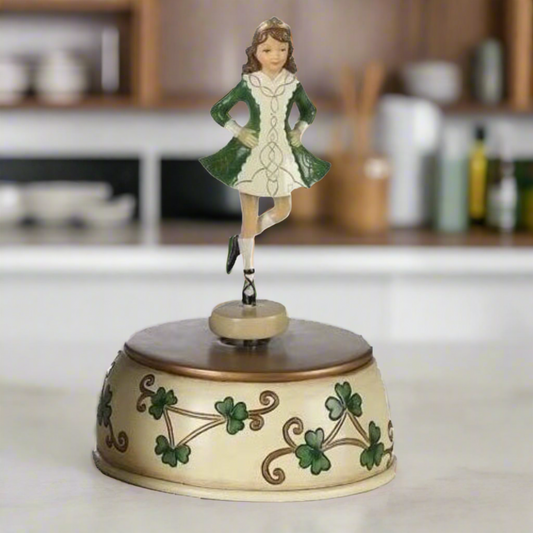 Roman Irish Dancer Music Box