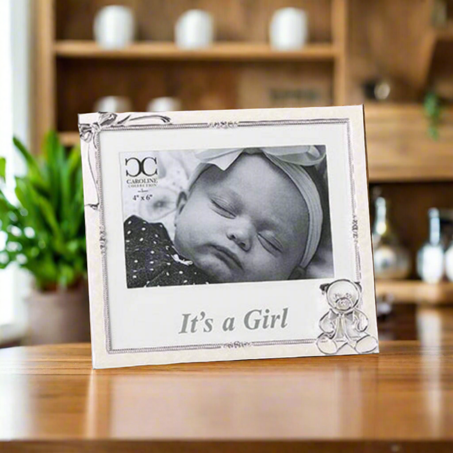 Roman It's A Girl Frame Caroline Collection 4x6