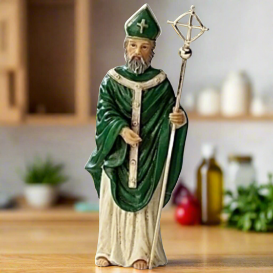 St. Patrick of Ireland Figurine by Roman Inc