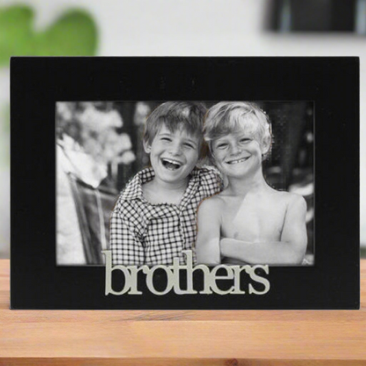 Malden Expressions Brothers Picture Frame, Black