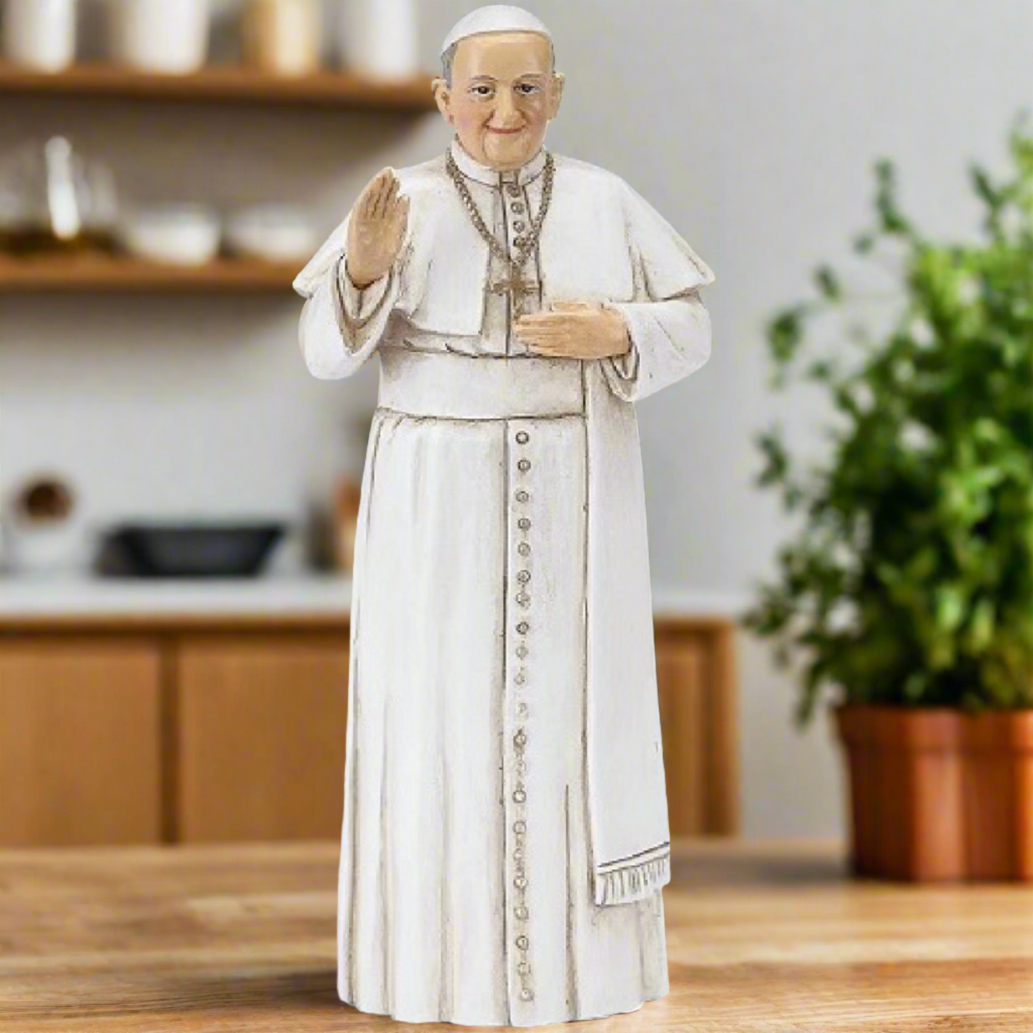 Roman Pope Francis The Pope of the People Figurine