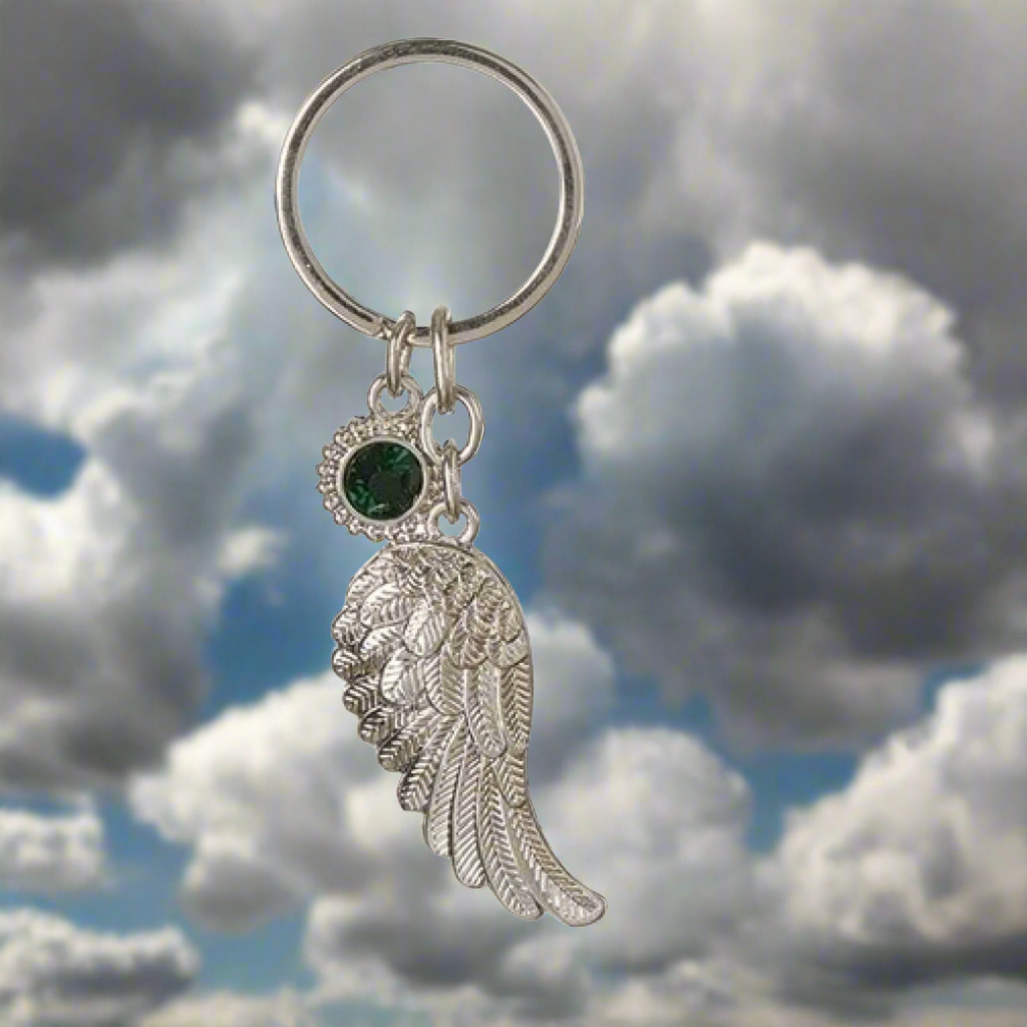 Roman May Angel Wing Keychain