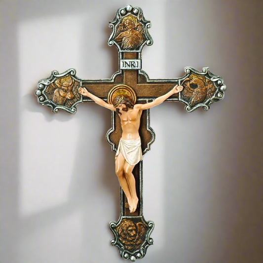 Roman 10" The Evangelist Crucifix