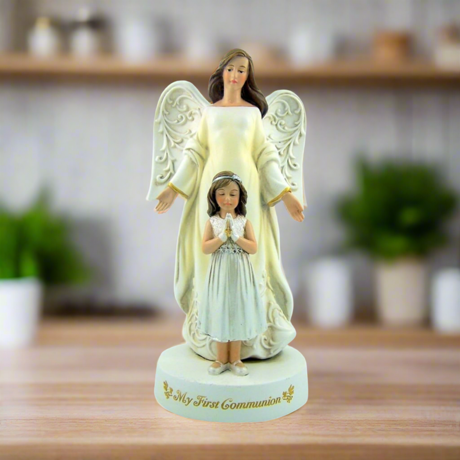 Roman Inc. Communion Angel With Girl