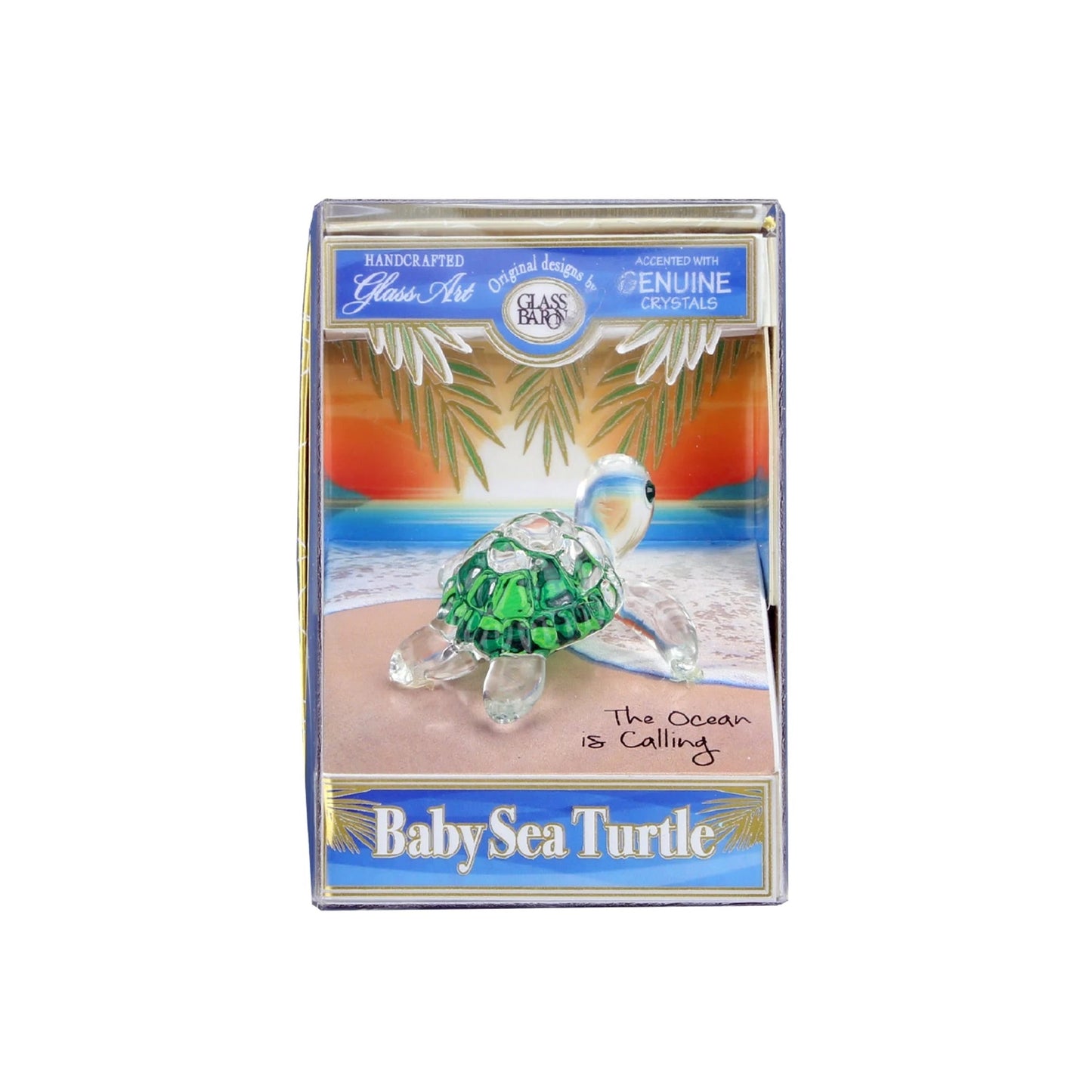 Keepsake Box Baby Sea Turtle by Glass Baron