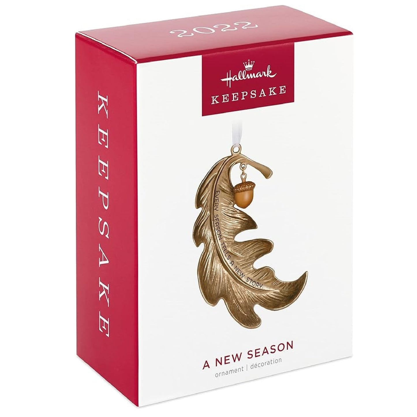 Hallmark Keepsake Christmas Ornament 2022, A New Season Leaf