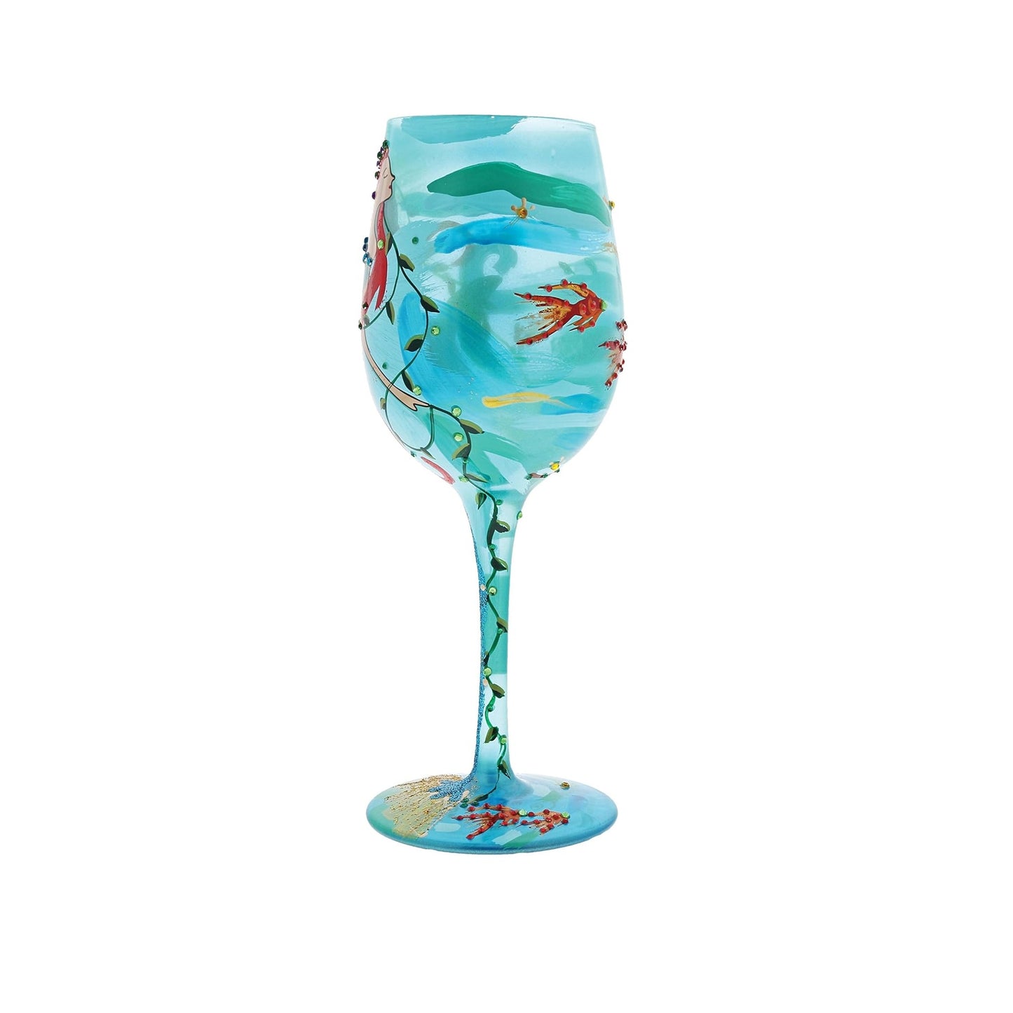 Wine Glass Mermaid by Lolita