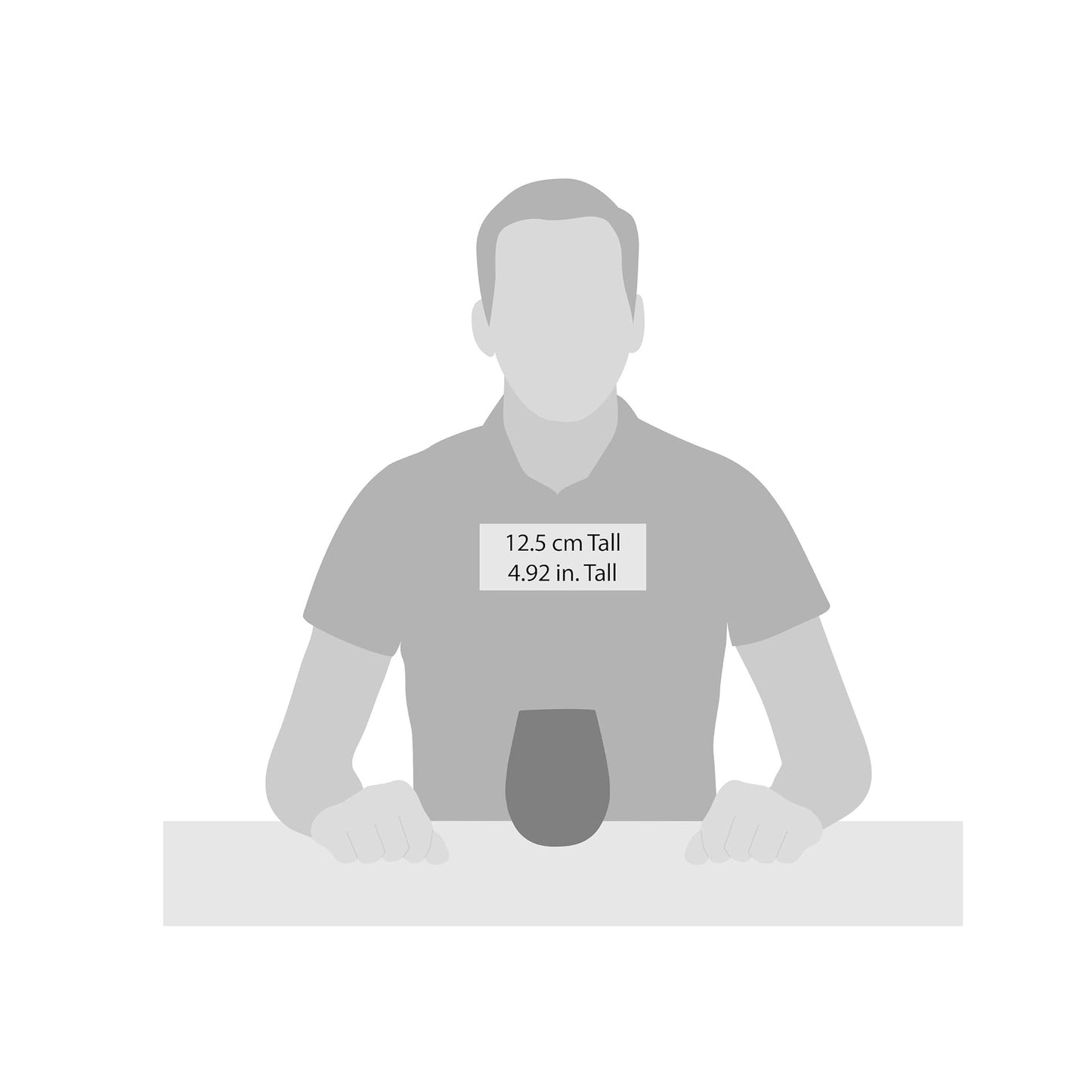 Lolita Halloween My Fancy Witch Hat Hand-Painted Stemless Wine Glass