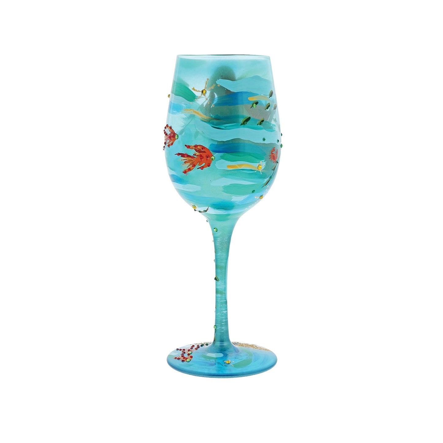 Wine Glass Mermaid by Lolita