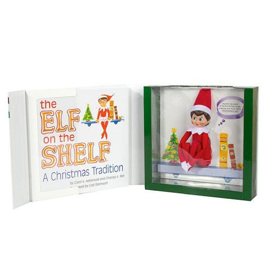 Elf on the Shelf Box Set Boy Dark Tone