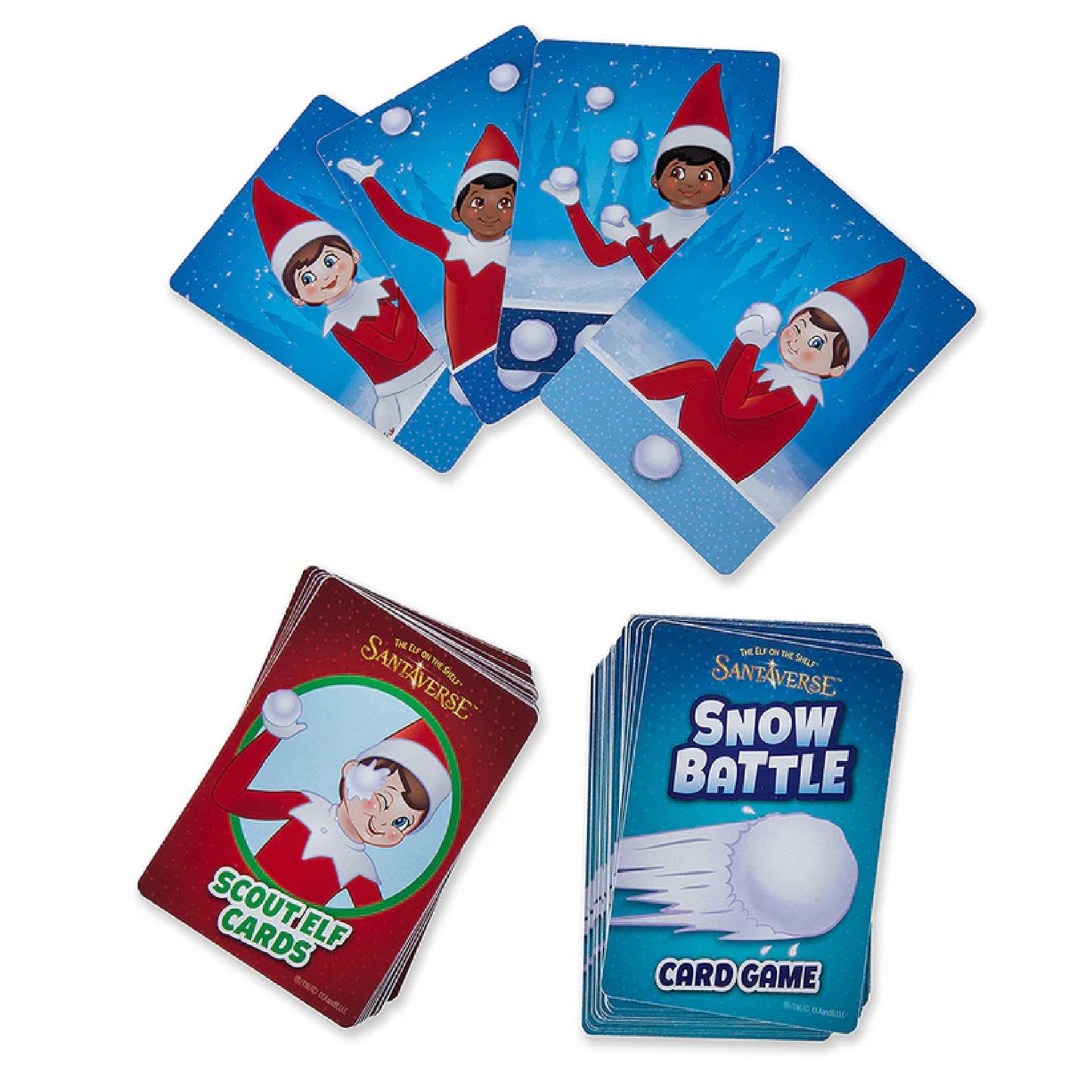 The Elf On The Shelf Santaverse Snow Battle Card Game