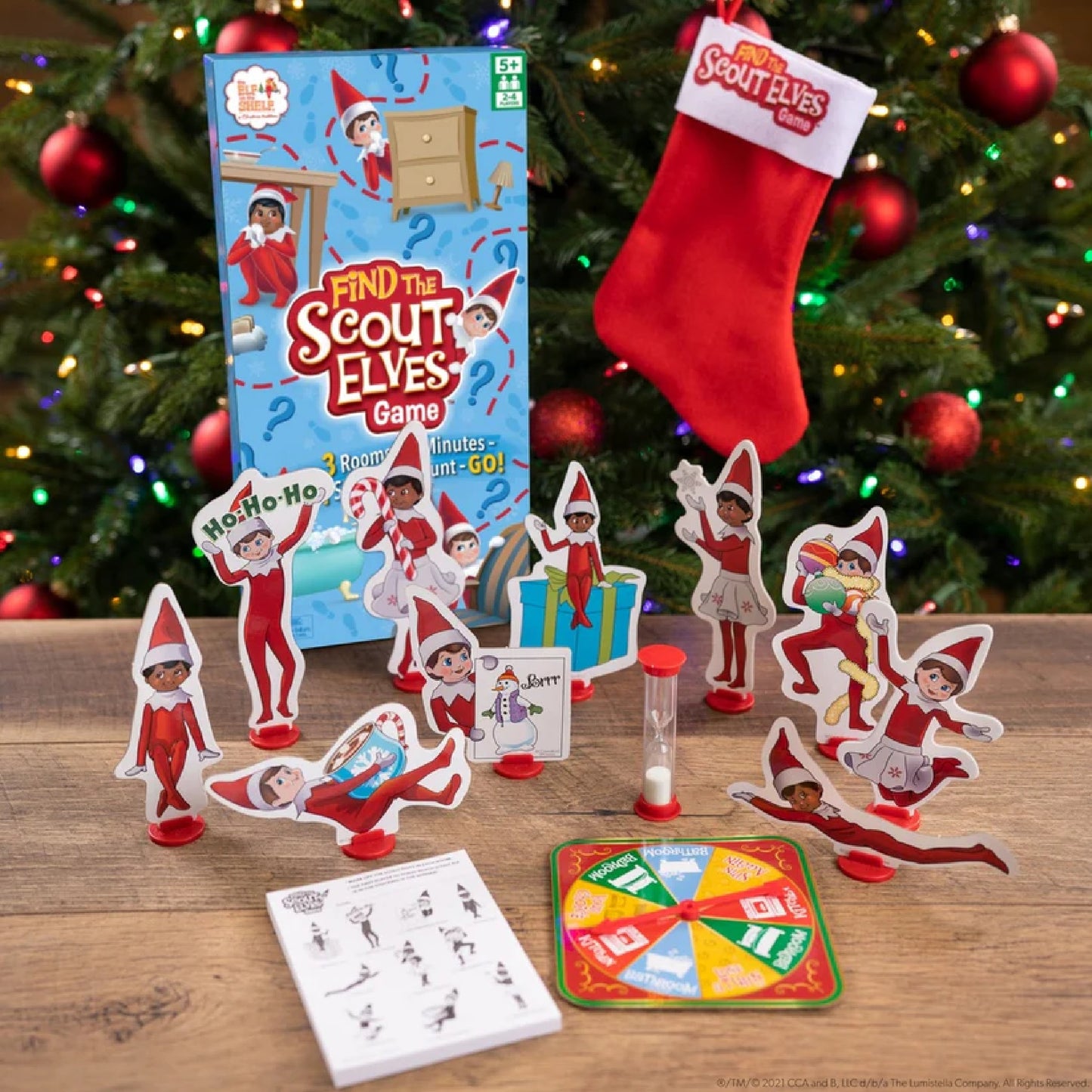 The Elf on the Shelf Find the Scout Elves Game