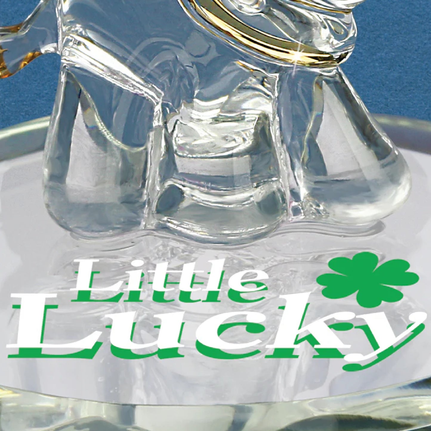Glass Baron Lucky Elephant Figure