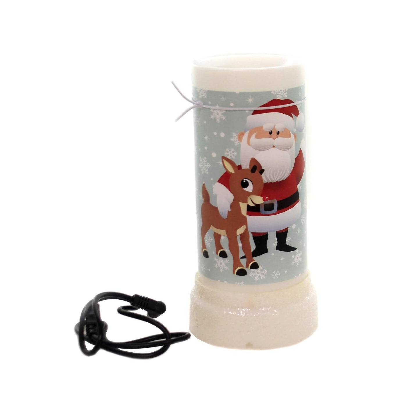 Projecteur romain de flocon de neige de bougie de Santa de Rudolph de LED Images