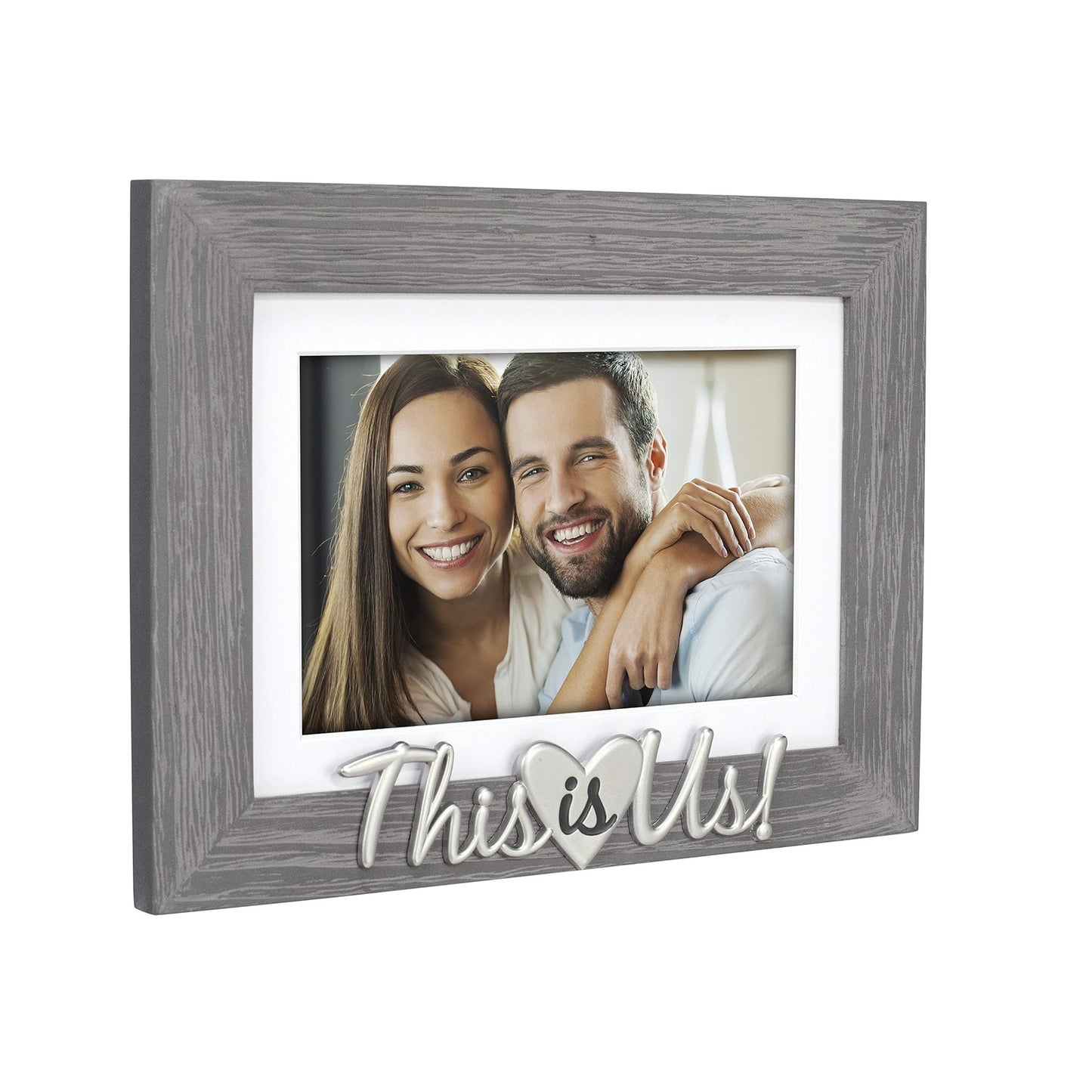 Malden "This is us" Sunwashed Wood Photo Frame