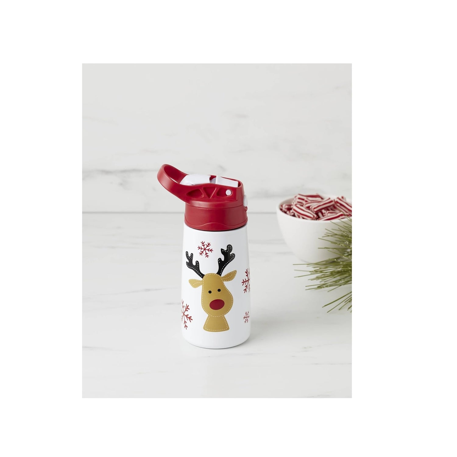 Cambridge Santa Kids Insulated Water Bottle