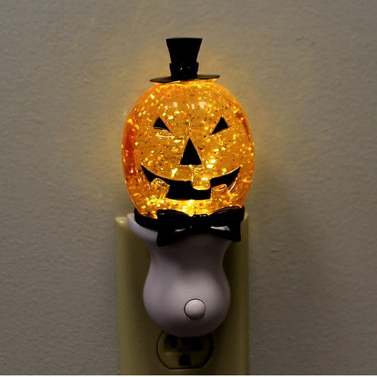 Roman Swirl Jack O Lantern Night Light