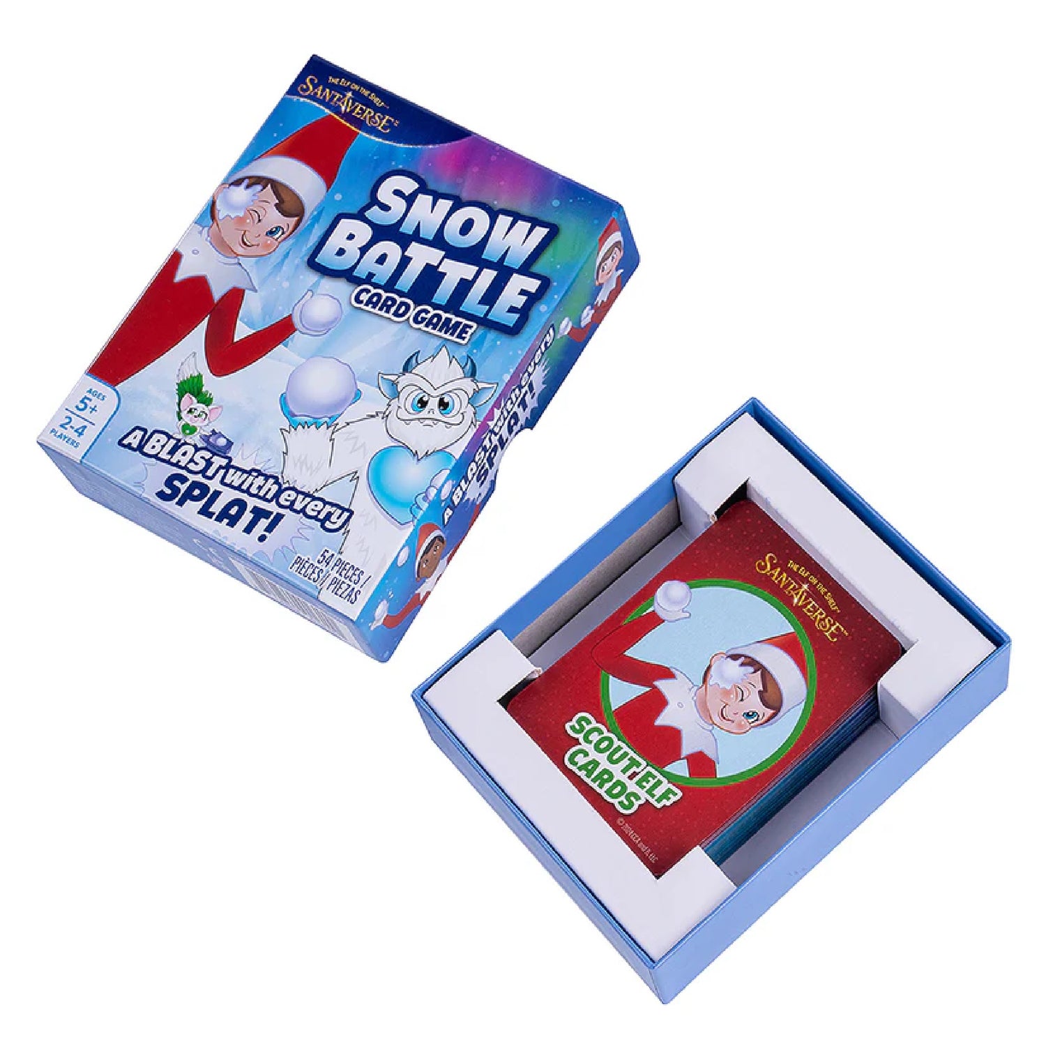 The Elf On The Shelf Santaverse Snow Battle Card Game