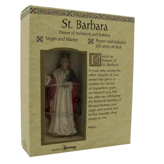 Figurine romaine de Sainte Barbara