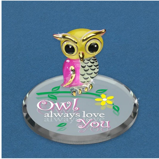 Glass Baron "Owl Always Love You" Figure