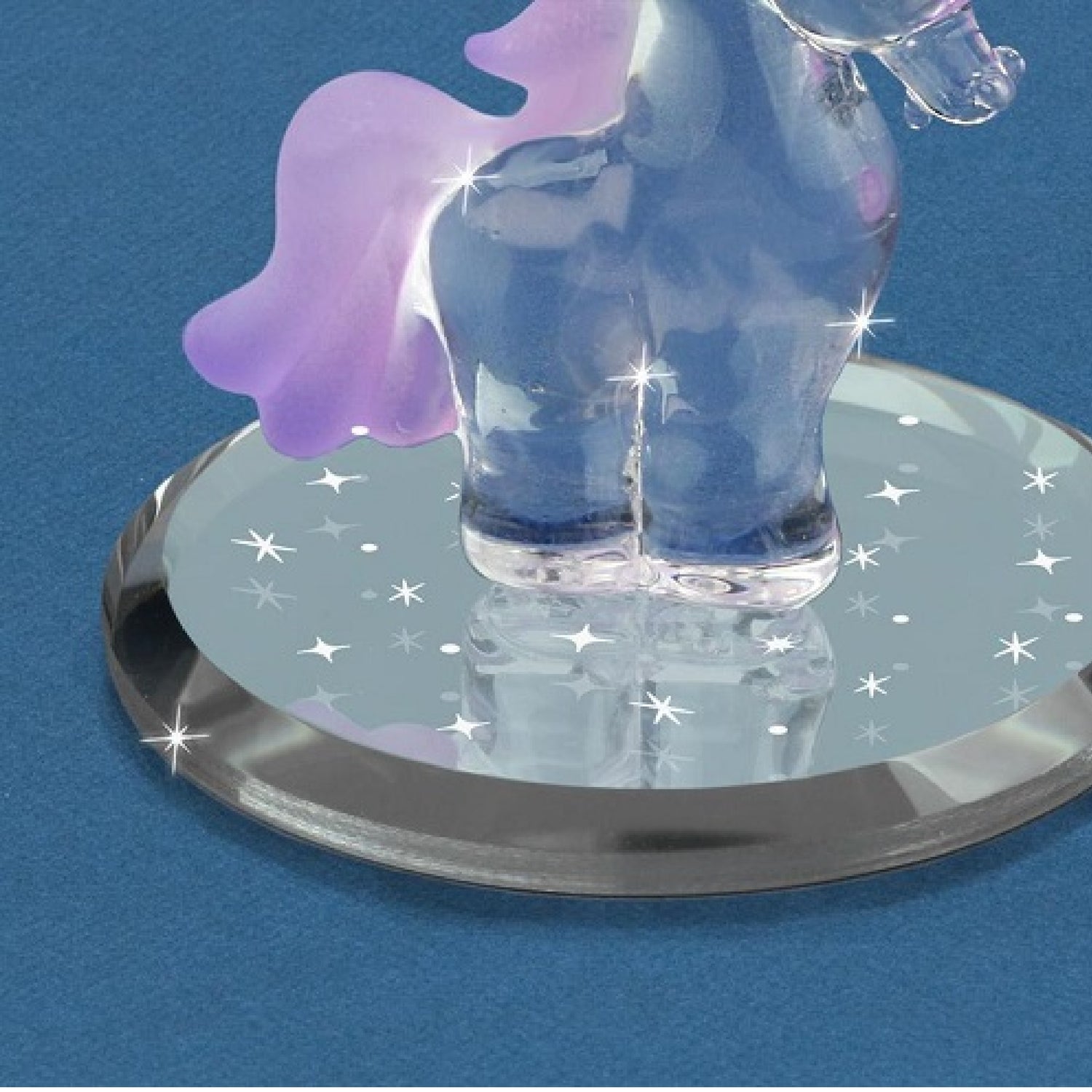 Glass Baron Baby Unicorn Figure